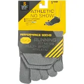 Vibram Sock No Show Teensokken (Maat - L, Kleur - Grey)