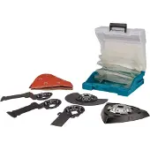 Makita Accessoires Multitool 14-delige set | Tbv Tm3000Cx3, DTM52Z etc. - 199542-0