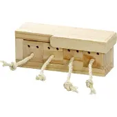 Flamingo - Intelligence toy for small rabbits, 4 blocks - (540058501039)