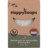 Happy Soaps Shaving bar aloe vera 80 gram