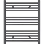 Guido Gusto Designradiator Sofia 70x60cm mat grijs 330W zij aansluiting