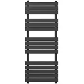 Guido Gusto Designradiator Ella 150x60cm mat grijs 878W zij aansluiting