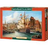 Castorland The Old Gdansk – Puzzel – 1.000 stukjes – Satijnen afwerking – Perfecte pasvorm – Europese kwaliteit