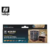 Vallejo Wood & Steel (Vallejo & Wizkids Premium Paints)