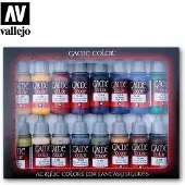 Acrylicos Vallejo Hobbyverf Acrylverf - 72298 Advanced - Game Color - Acryl Set Verf set - 16x 17 ml
