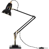 Anglepoise Tafellampe , Original 1227 Brass, Zwart, Werkkamer / Kantoor, Metaal, Industrieel