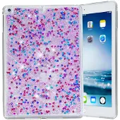 Peachy Glitter TPU iPad 2017 2018 Hoes - Paars