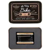 Gentlemen's Hardware multitool Pocket Bicycle 9,5 cm RVS bruin