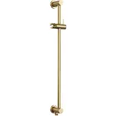 Brauer Glijstang Gold Edition met Geïntegreerde Wandaansluitbocht Geborsteld Goud