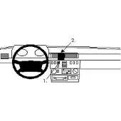Brodit ProClip houder geschikt voor Mercedes Benz g-Klasse 1990-2000 Center mount