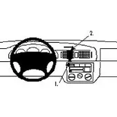 Brodit ProClip houder geschikt voor Skoda Octavia I 1997-2004 Center mount