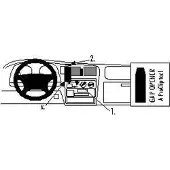 Brodit ProClip houder geschikt voor Toyota HiLux 1998-2005 / Hilux Tundra 1999-2004 Center mount