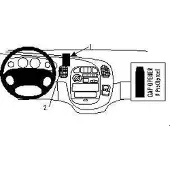Brodit ProClip houder geschikt voor Hyundai H1 1998-2008 / Starex 1998-2007 Center mount