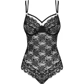 Obsessive Kanten Body – Erotische Body – Maat S/M – Zwart