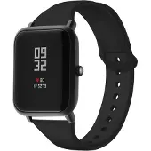 IMoshion Siliconen bandje voor de Amazfit GTS / BIP - Zwart