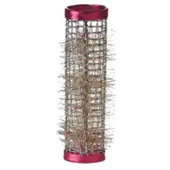 Comair 18Mm Rode Draadkrulspelden Met Lange Haren 63Mm (12 stuks)