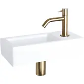 Differnz Fonteinset Mix&match Ravo Keramiek Gebogen Mat Goud