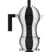 Alessi Percolator Pulcina Black 6-Kops