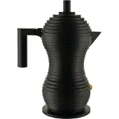 Alessi Percolator Pulcina Black Black 3-Kops