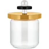 Alessi Twergi opbergpot 0,75 L Geel