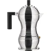 Alessi Percolator Pulcina Black 3-Kops