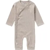 Noppies baby boxpak Nevis met borduursels taupe melange Bruin Jongens/Meisjes Katoen Ronde hals - maat 56