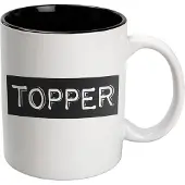 Paper Dreams Mok - Topper-White Wit wit Aardewerk Beker