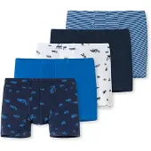 Schiesser Onderbroek blauw / donkerblauw / zwart / wit