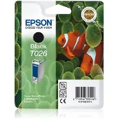 Epson Ink Cartridge T026 Black 16Ml