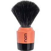 NOM Scheerkwast Marten Black Fibre - Koraal/Zwart