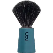 NOM CARL Shaving Brush Black Fibre Petrol
