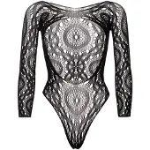 Leg avenue Snap crotch thong back teddy