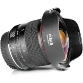 Meike 8mm f/3.5 Fisheye Nikon F-mount objectief