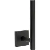 Smedbo House Reserverolhouder Mat Zwart - Messing - Accessoires, Toilet accessoires, Reserverolhouders - 7391447084344