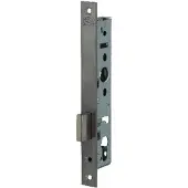 Nemef 9650 Kastslot | DM30mm | voorplaat RVS 24x245mm rechthoekig | zamac vernikkelde nachtschoot | DR 1+2+3+4 - 9965207000