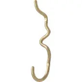 Ferm Living Curvature Haak Brass