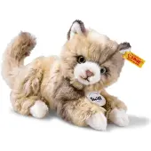 Steiff Lucy Kat 18 cm, bruin gevlekt