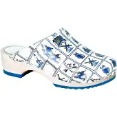 Bighorn Medische Klomp 6006 Delfts Blauw-Schoenmaat 40
