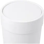 SmartaSaker Touch Afvalbak - 19x19x30cm - 6 liter - met deksel - Wit 023269-660