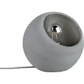 Paulmann Tafellamp Ingram, alu / grijs / zink, Woon-/ Eetkamer, Beton, Modern, Tafellamp