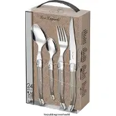 Lou Laguiole - 24 delige bestekset taupe - 6 Personen