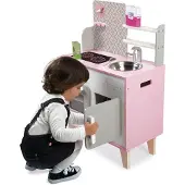 Janod Macaron Kitchen Wit,Roze 3-8 Years Kinderen