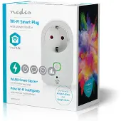 Nedis - SmartLife Smart Stekker -Wifi - Nederlandse Aansluiting - Smart Producten