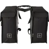 Fastrider Hybride - Dubbele Fietstas - Waterafstotend - 26 liter - Zwart