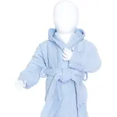 The One Towelling Baby badjas Licht Blauw - 68/74