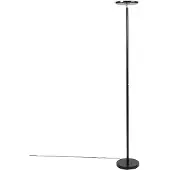 Leuchtendirekt Design leeslamp Hans Round zwart