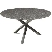 Garden Impressions Gigi Tafel Diameter 120X2 cm Facet Diamond Black Satinado Studio 20
