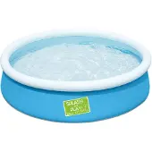Bestway Fastset Zwembad 152x38cm Blauw blauw Kunststof Zwembaden