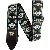 Ernie Ball Classic Jacquard Gitaarriem Southwestern Turquoise