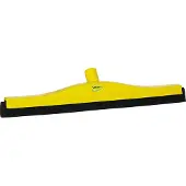 Vikan 7753-6 klassieke vloertrekker 50cm geel, vaste nek, zwarte cassette